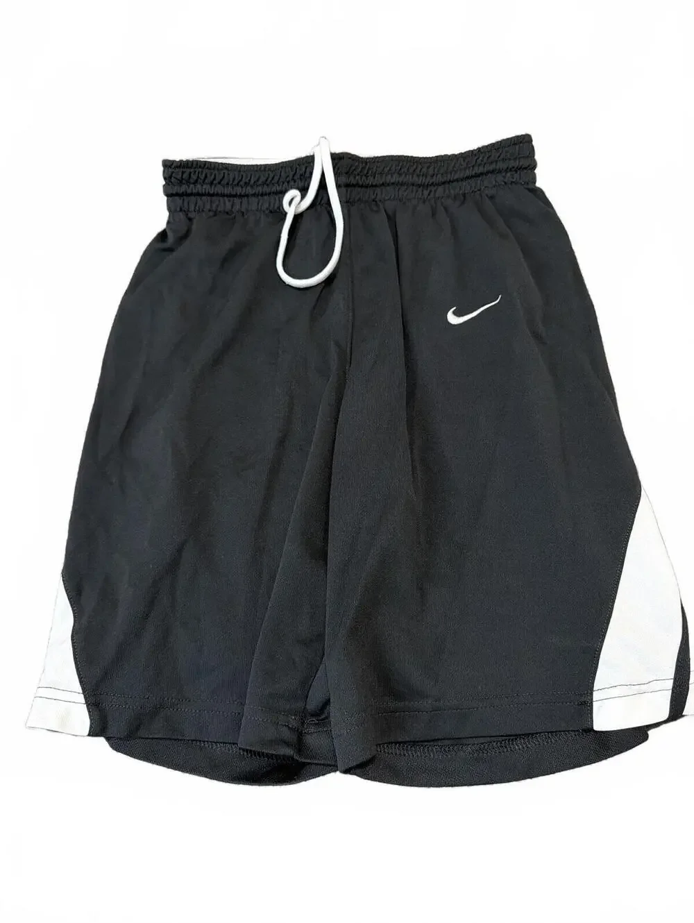 Nike Boys XL Black White Athletic Shorts